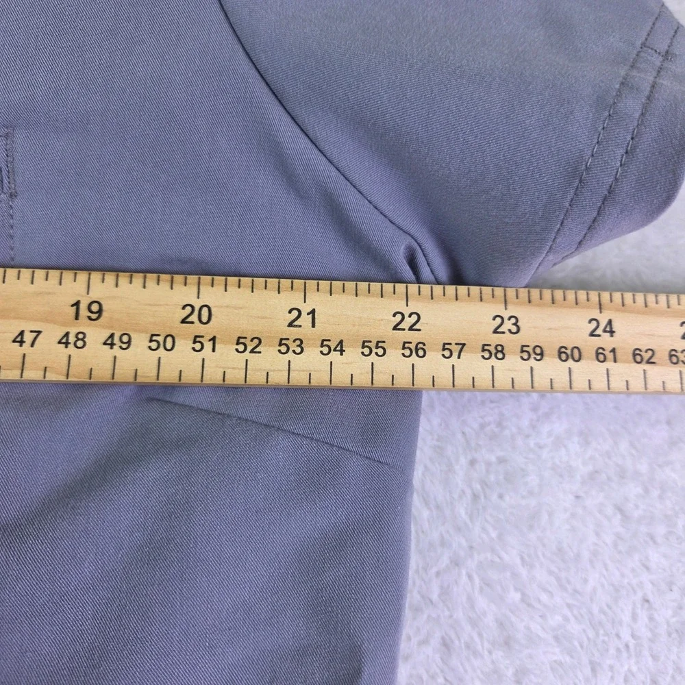Jaanuu Womens Grey Scrub Set Top XL and Jogger Pants Size L Medical Uniform